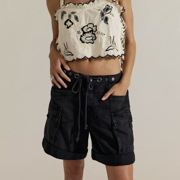 Free People Frankie Washed Shorts